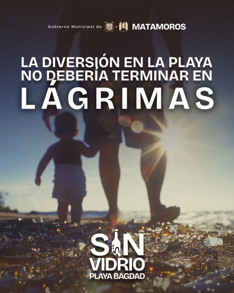 IMG-20250309-WA0002-819x1024 Exhorta gobierno municipal a no dejar vidrios en playa Bagdad