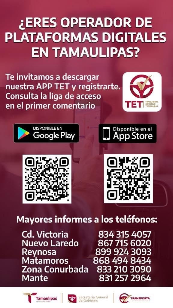 IMG-20250426-WA0024 Fortalece Tamaulipas regulación del transporte público digital: inicia registro de operadores de la app TET ante Secretaría de Finanzas