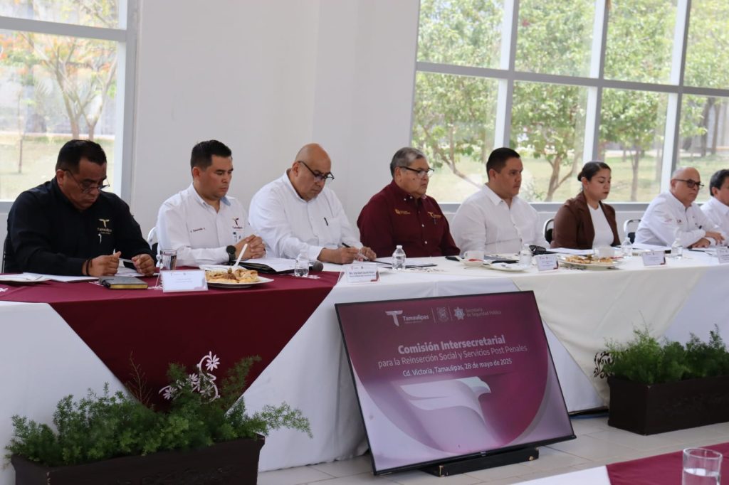 IMG-20250529-WA0026-1024x682 Instala SSPT Comisión Intersecretarial para la Reinserción Social y Servicios Post Penales del Estado de Tamaulipas