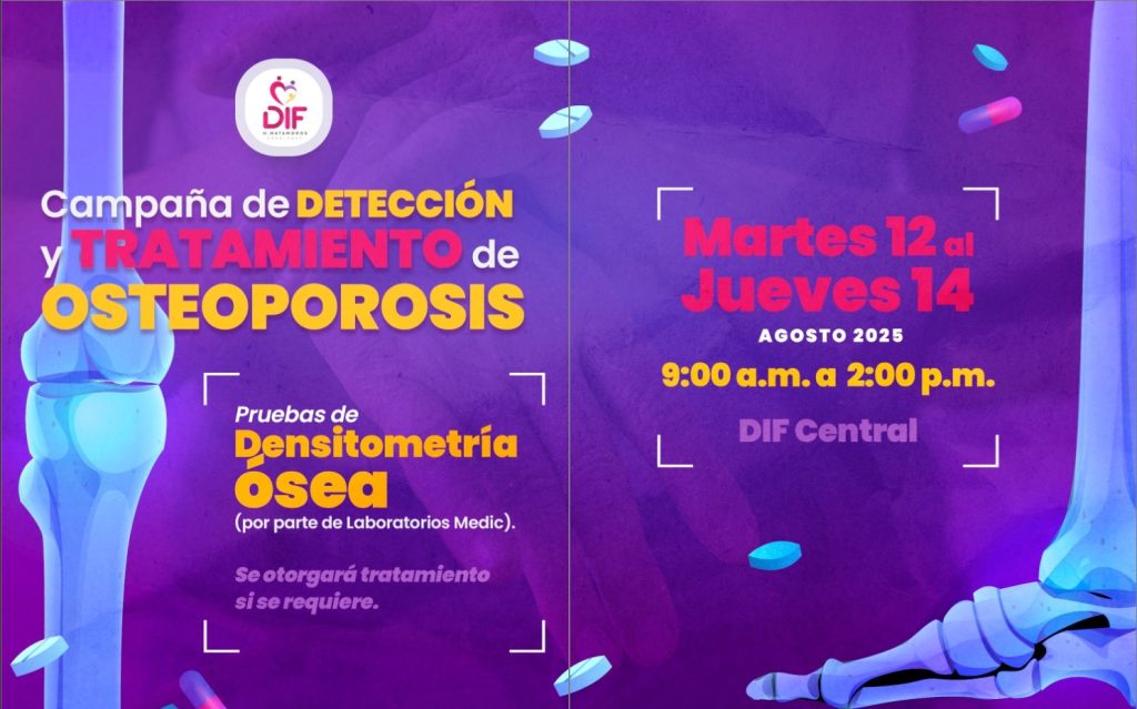 IMG-20250804-WA0015-1024x639 Invita DIF Matamoros a sumarse a la Campaña de Detección y Tratamiento de Osteoporosis
