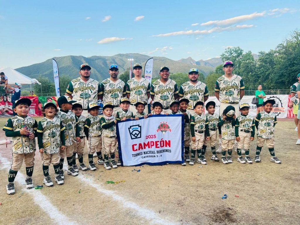 IMG-20250811-WA0046-1024x768 El gobierno de Beto Granados felicita a la selección TEE BALL de Matamoros AC por coronarse Campeón Nacional