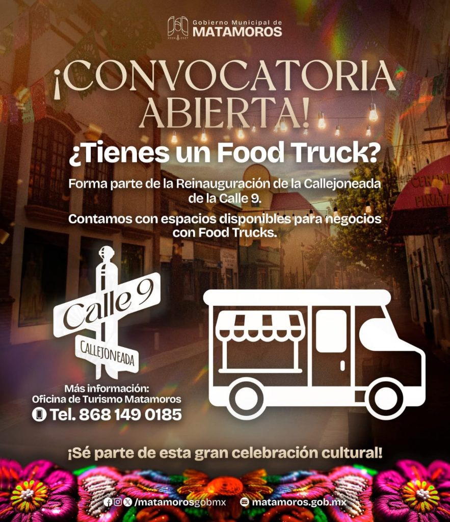 IMG-20250812-WA0058-883x1024 Gobierno de Beto Granados convoca a dueños de Food Trucks para la reinauguración de la Callejoneada