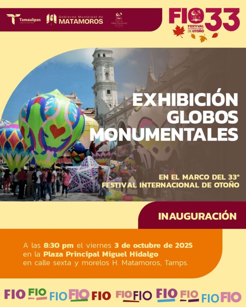 IMG-20251003-WA0041-819x1024 El Festival Internacional de Otoño inicia hoy viernes en la Plaza Principal; gobierno de Beto Granados te invita