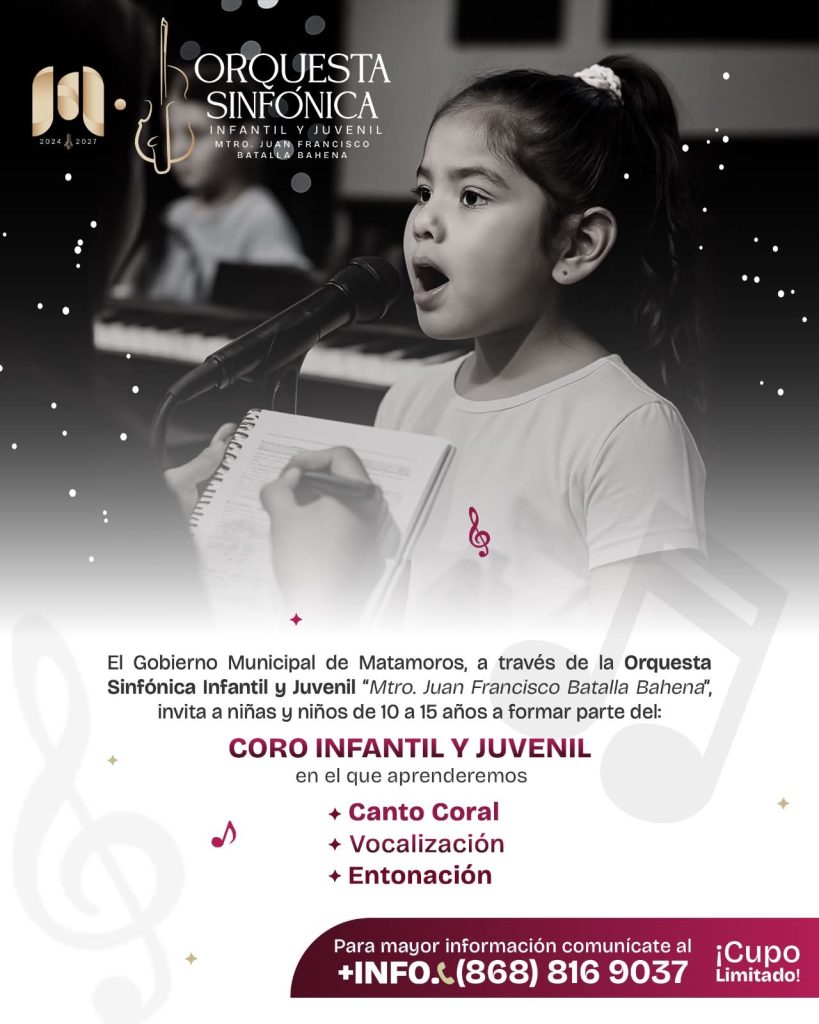 IMG-20251207-WA0050-819x1024 Gobierno de Beto Granados invita a la niñez a integrarse al Coro Infantil y Juvenil de la Orquesta Sinfónica