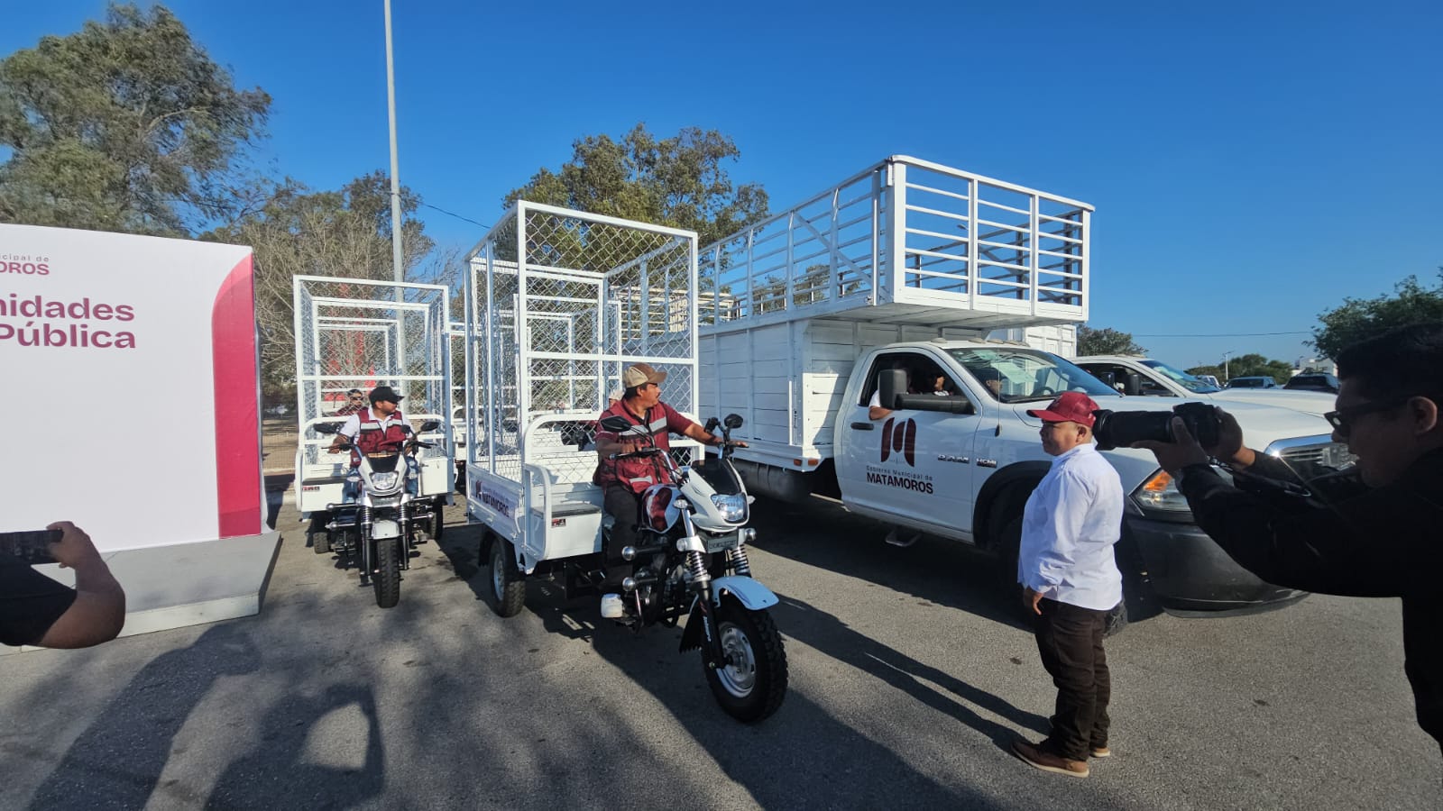 IMG-20260330-WA0068 Refuerzan servicio de recolección de basura en Matamoros con nuevas unidades