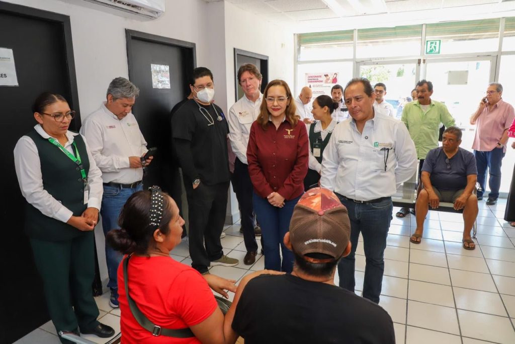 IMG-20260403-WA0020-1024x683 Supervisa secretaria de Salud módulos de atención médica del Operativo de Semana Mayor en La Pesca en Soto la Marina